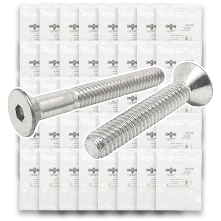 Boltsandnuts.Com Metric Stainless A4-70 Flat Head Socket Cap Screws - 1510 PCS Assortment Kit #525